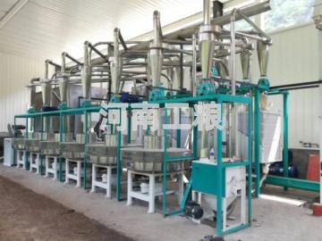 10吨级石磨面粉机